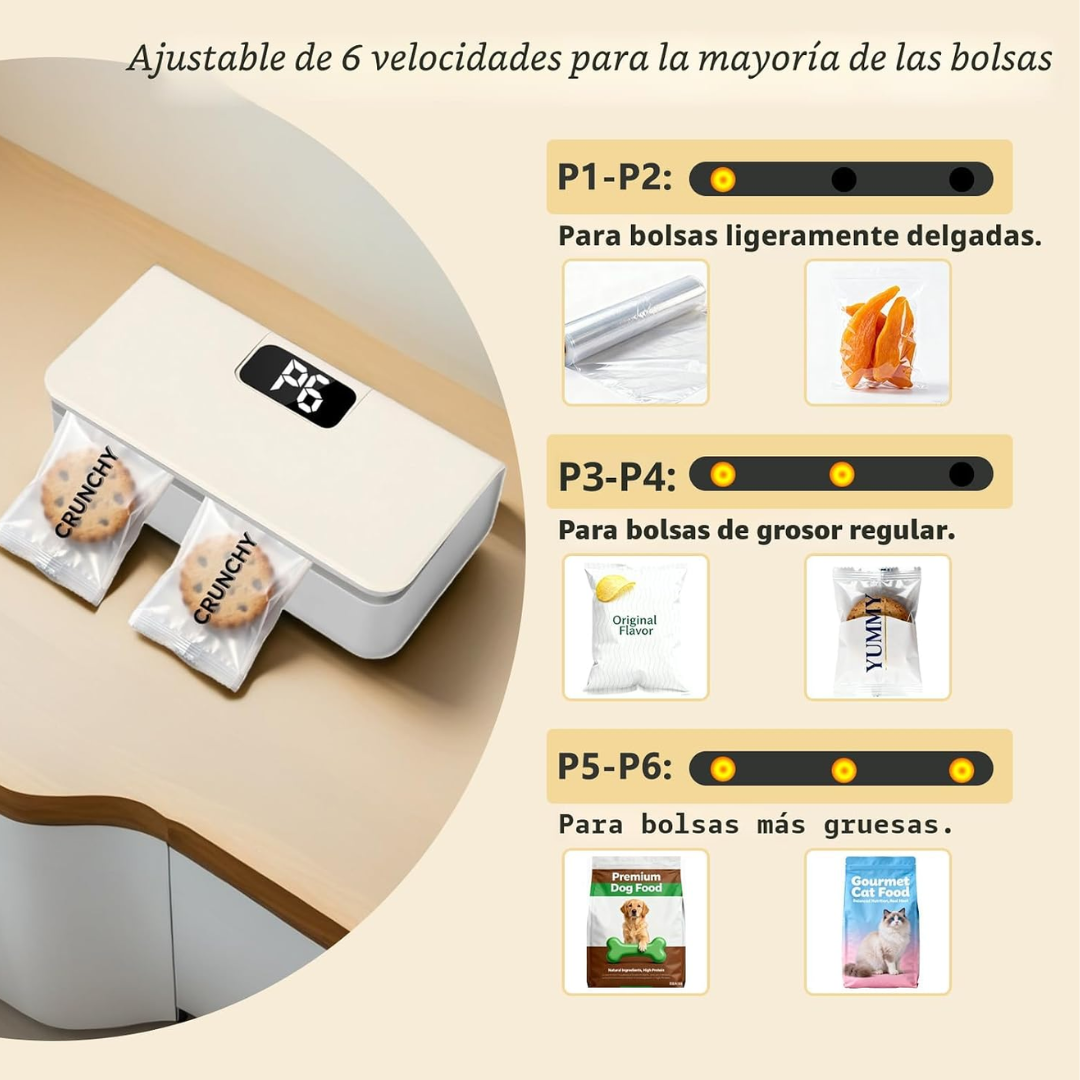 Sealix Mantén tus snacks frescos por más tiempo