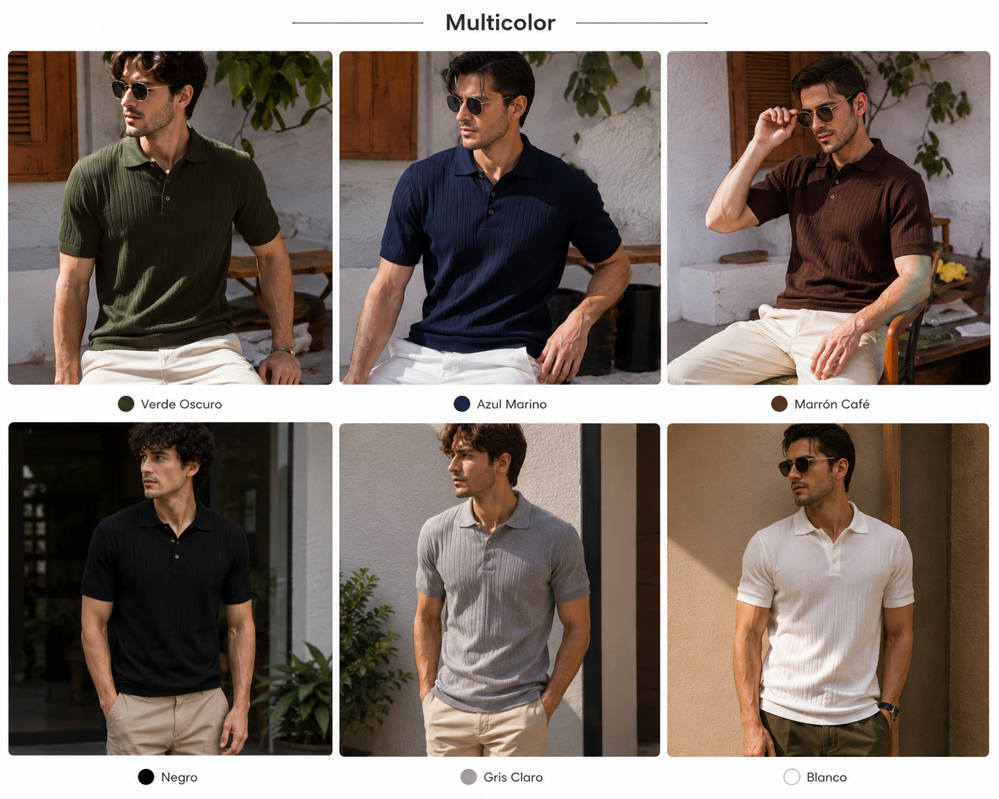 European Ribbed Polo™