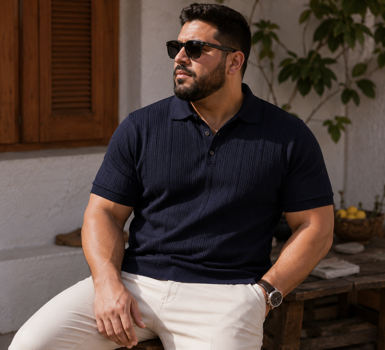 European Ribbed Polo™